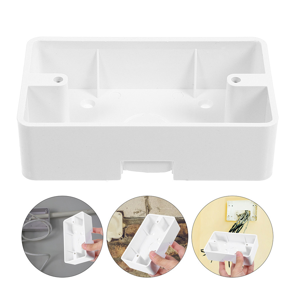 Outdoor Power Receptacle Box - 4 قطع من صناديق التوصيل المقاومة