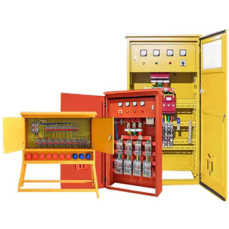Outdoor Power Distribution Panel - صندوق مفاتيح أمان أصفر، وحدة إمداد