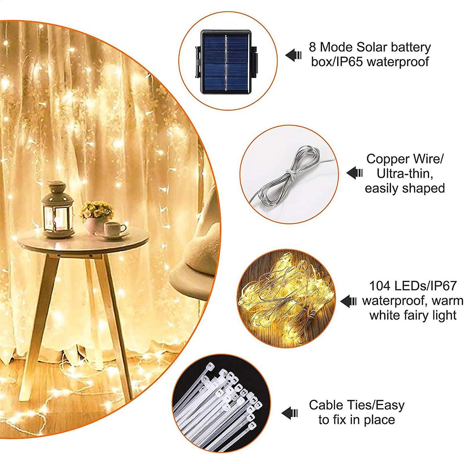 Outdoor Power Outlet Solar - مصباح شمسي على شكل مظلة مع