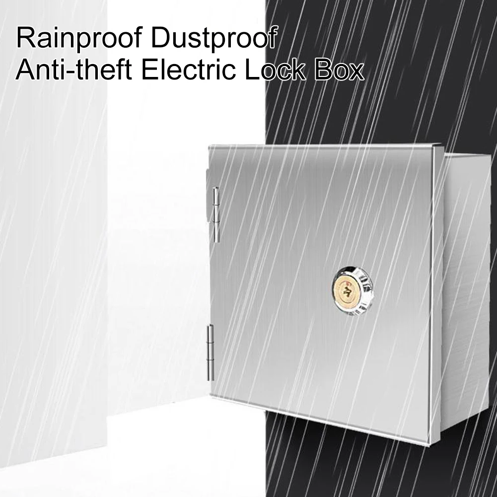 Outdoor Power Point Cover - قفل كهربائي مقاوم للماء من الفولاذ