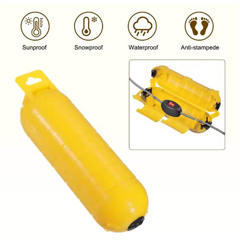 Outdoor Power Point Cover - 1/3 قطعة غطاء حماية لكابل التوصيل