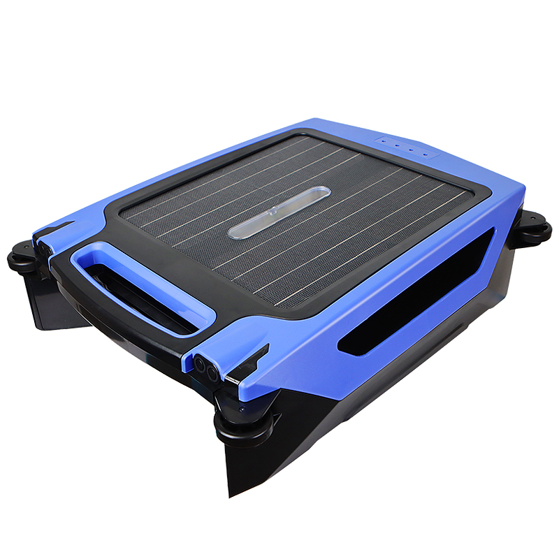 Outdoor Power Vacuum - منظف آلي يعمل بالطاقة الشمسية لتنظيف