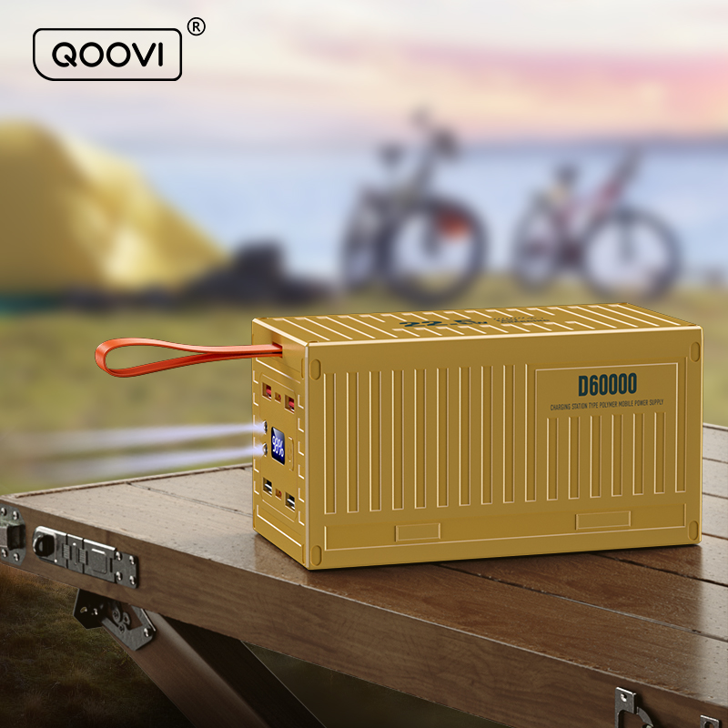 Xiaomi Outdoor Power Supply - QOOVI 60000mAh قوة البنك 22.5W PD