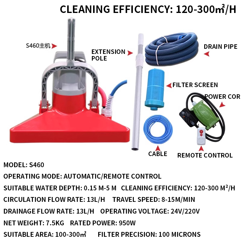 منظف حمامات السباحة الآلي على  - مراجعة Outdoor Power Vacuum وسعره