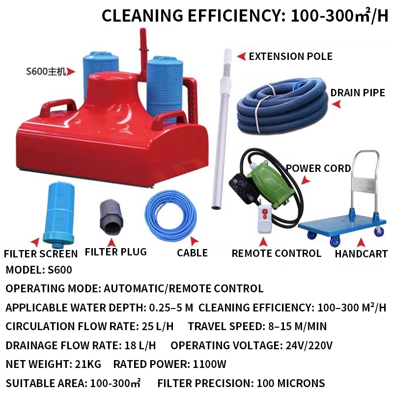 منظف حمامات السباحة الآلي على  - مراجعة Outdoor Power Vacuum وسعره