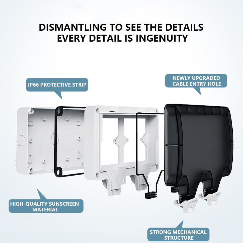 Avoir Tuya الجدار مقابس كهربائ - مراجعة Outdoor Power Point Cover وسعره