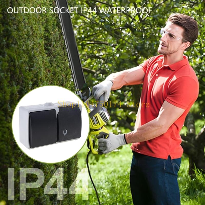 مقبس خارجي مقاوم للماء مع لوحة - مراجعة Outdoor Power Outlet Install وسعره