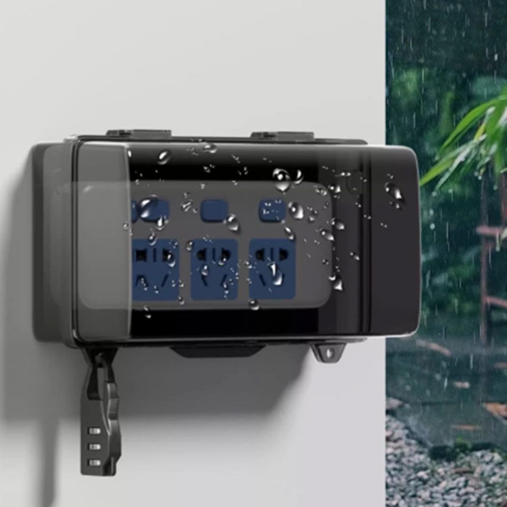 صندوق بلاستيكي متين مقاوم للما - مراجعة Outdoor Power Strip Weatherproof وسعره
