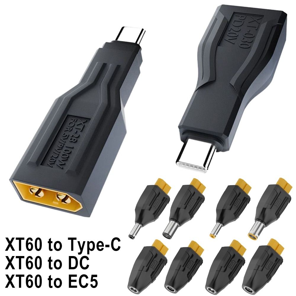 5525 7450 USB C إلى XT60 محول  - مراجعة Outdoor Power Adapter وسعره
