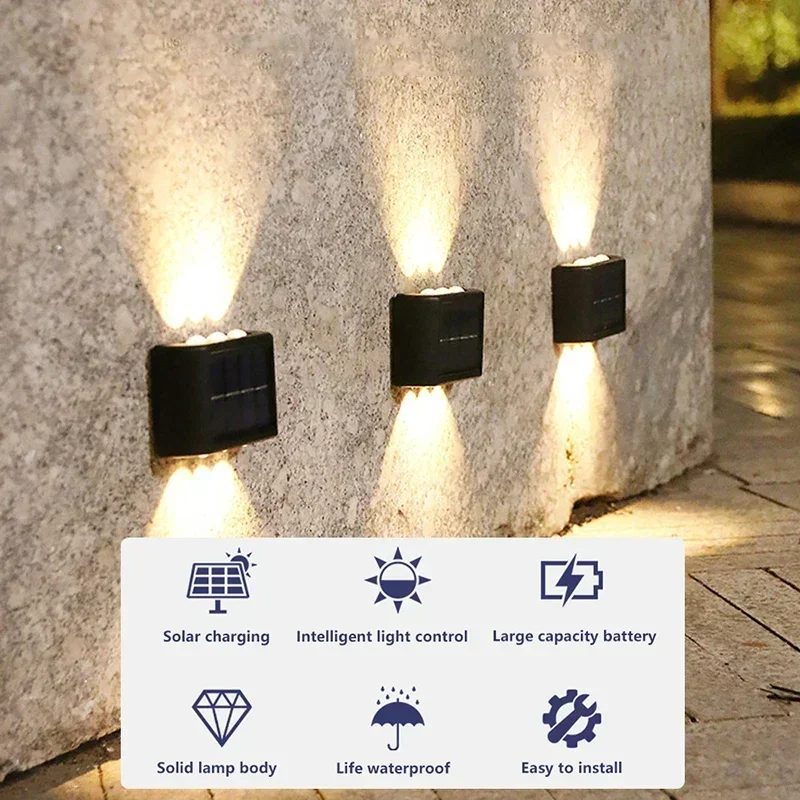 مصباح جداري شمسي LED خارجي مقا - مراجعة Outdoor Power Outlet Solar وسعره