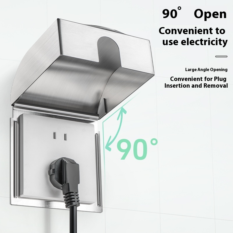 86 مقبس صندوق مقاوم لرذاذ الما - مراجعة Outdoor Power Adapter وسعره
