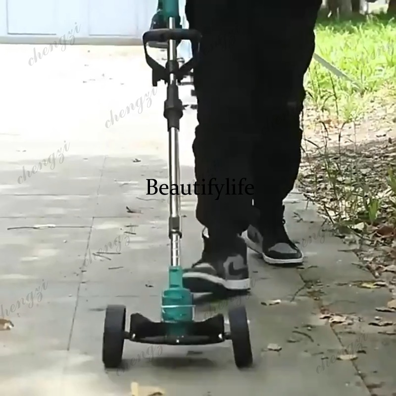 جزازة عشب كهربائية قابلة للطي  - مراجعة Lawn Mower Battery وسعره