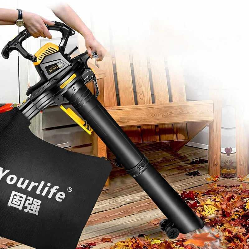 منفاخ أوراق الشجر وكسارة الأور - مراجعة Outdoor Power Vacuum وسعره