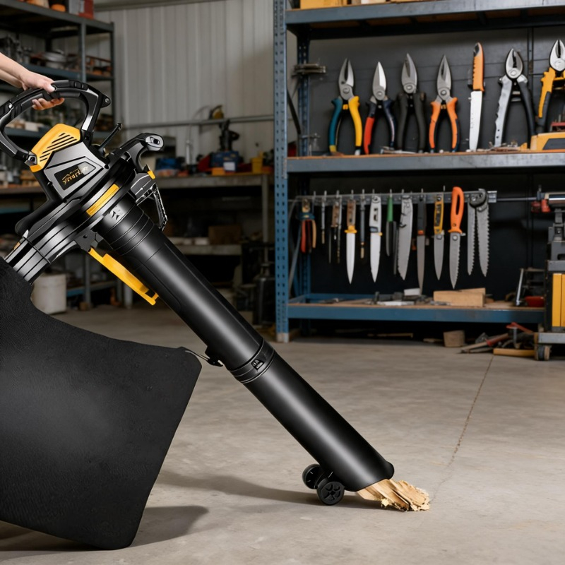 منفاخ أوراق الشجر وكسارة الأور - مراجعة Outdoor Power Vacuum وسعره
