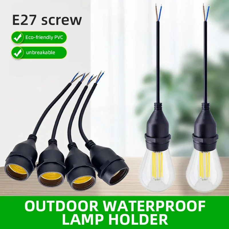 حامل مصباح E27 عالمي مع سلك طا - مراجعة Outdoor Power Lead وسعره