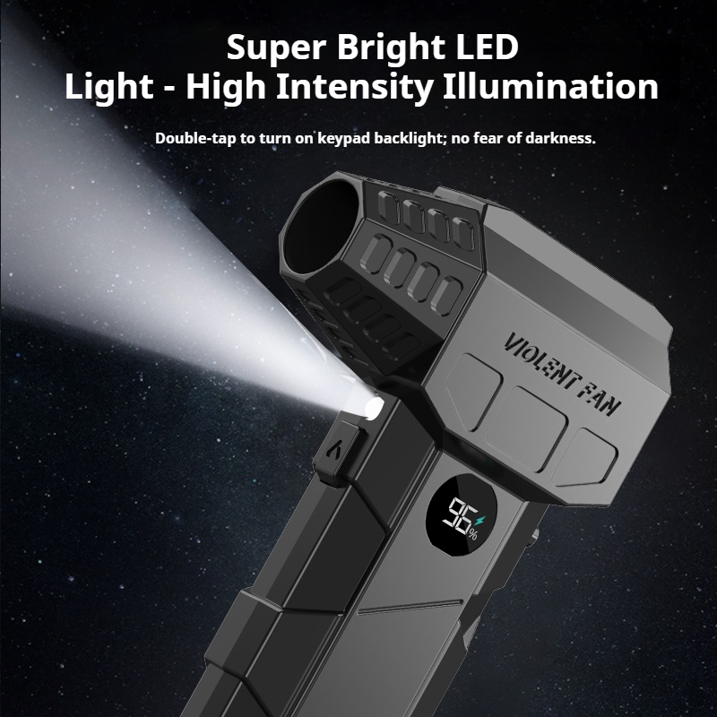 منفاخ توربيني X5 بمحرك 99,000  - مراجعة Outdoor Power Vacuum وسعره