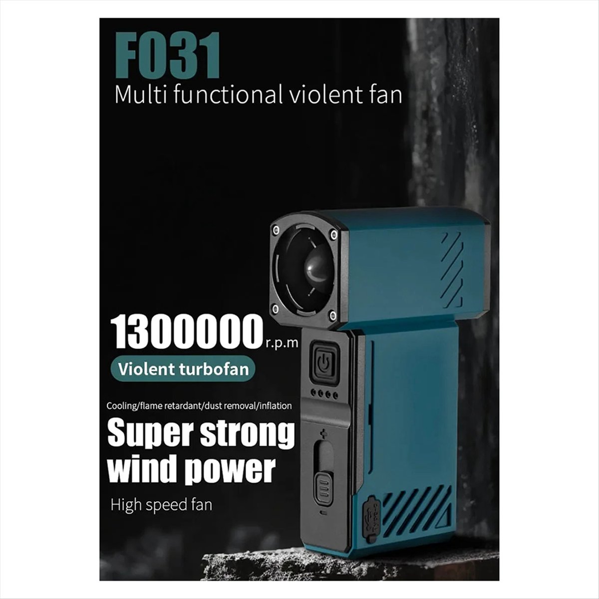 مروحة محمولة عالية القوة للاست - مراجعة Outdoor Power Vacuum وسعره