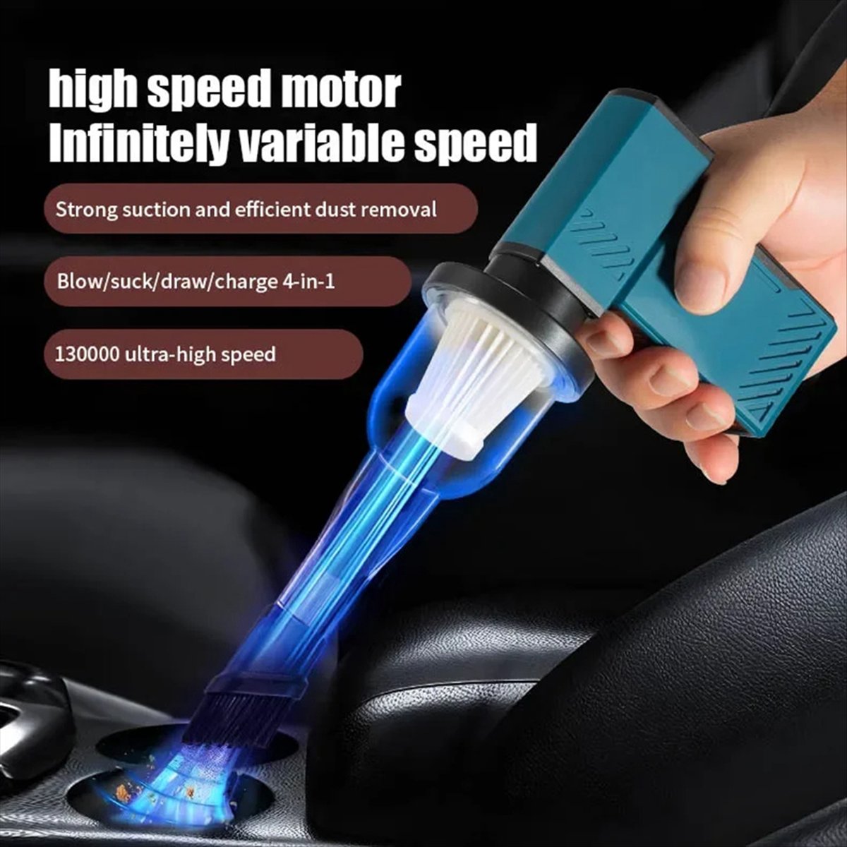 مروحة محمولة عالية القوة للاست - مراجعة Outdoor Power Vacuum وسعره