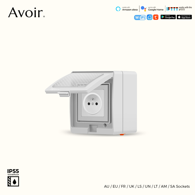 Avoir Tuya الذكية مقاوم للماء  - مراجعة Outdoor Power Outlet Not Working وسعره