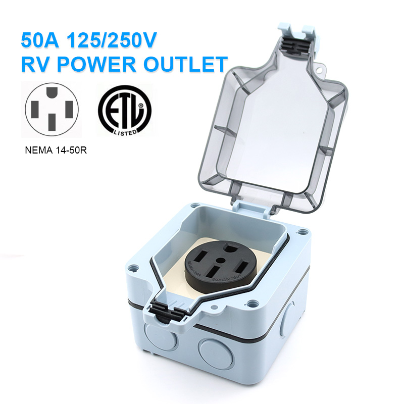 صندوق مأخذ كهربائي خارجي مقاوم - مراجعة Outdoor Power Point Cover وسعره