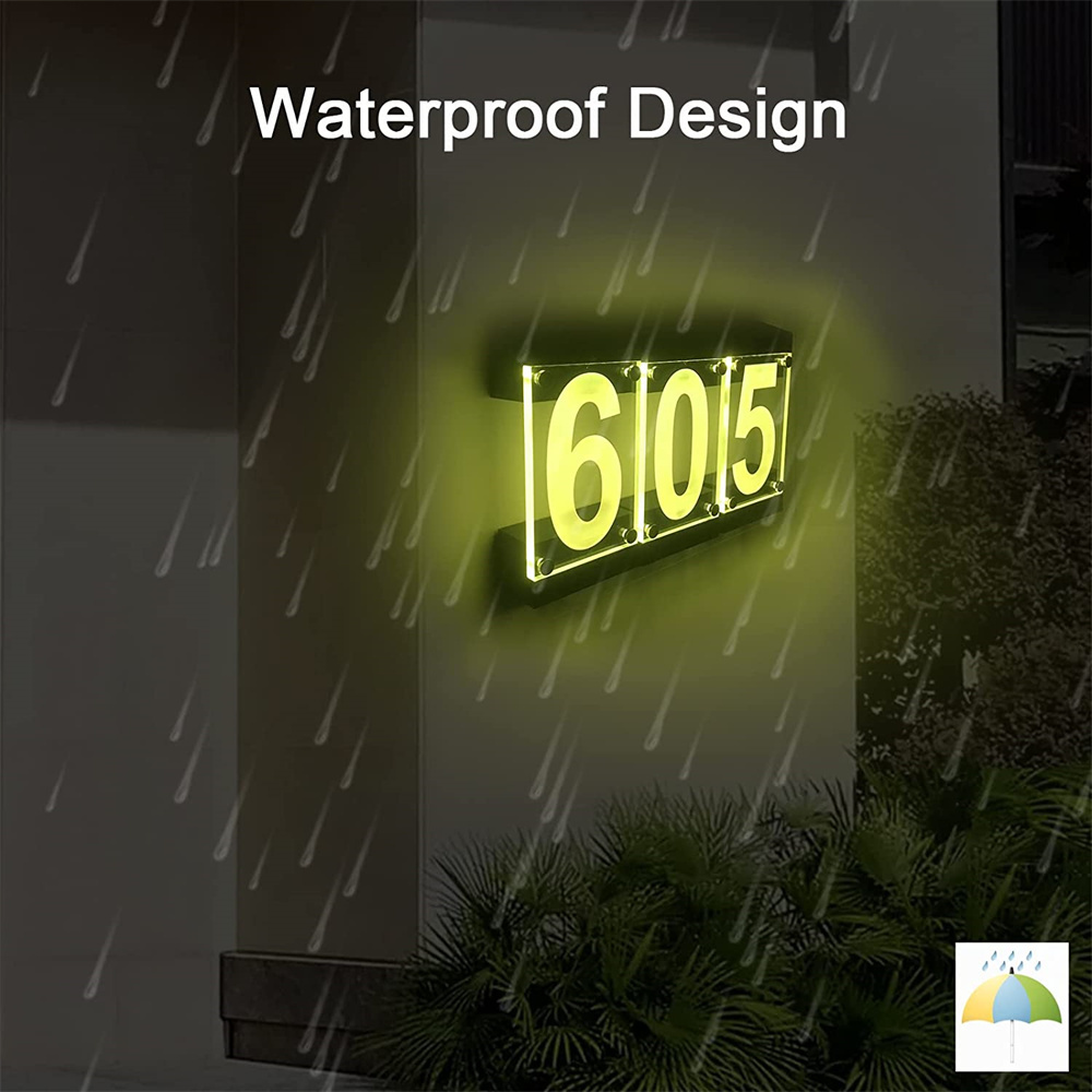 تعمل بالطاقة الشمسية RGB لون ر - مراجعة Outdoor Power Number وسعره
