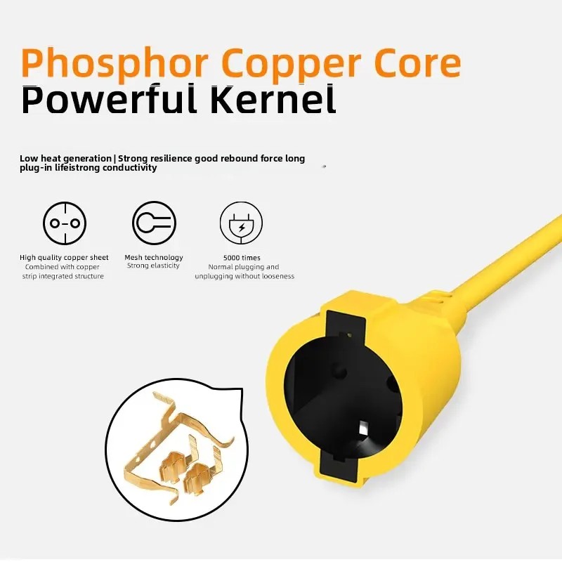 16A الاتحاد الأوروبي Schuko تم - مراجعة Outdoor Use Power Strip وسعره