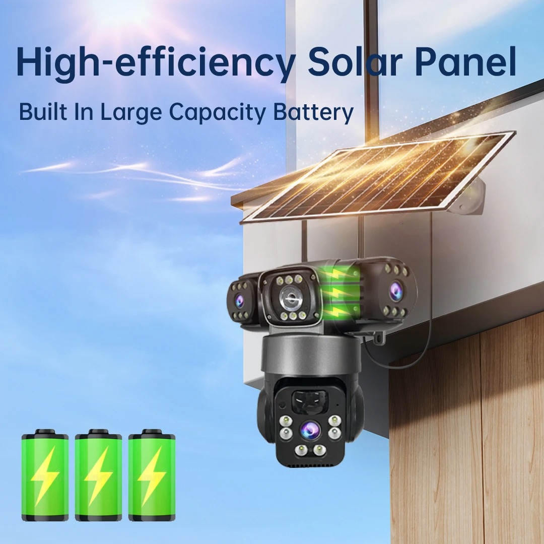 كاميرا V380 Pro الشمسية الخارج - مراجعة Outdoor Power Distribution Panel وسعره