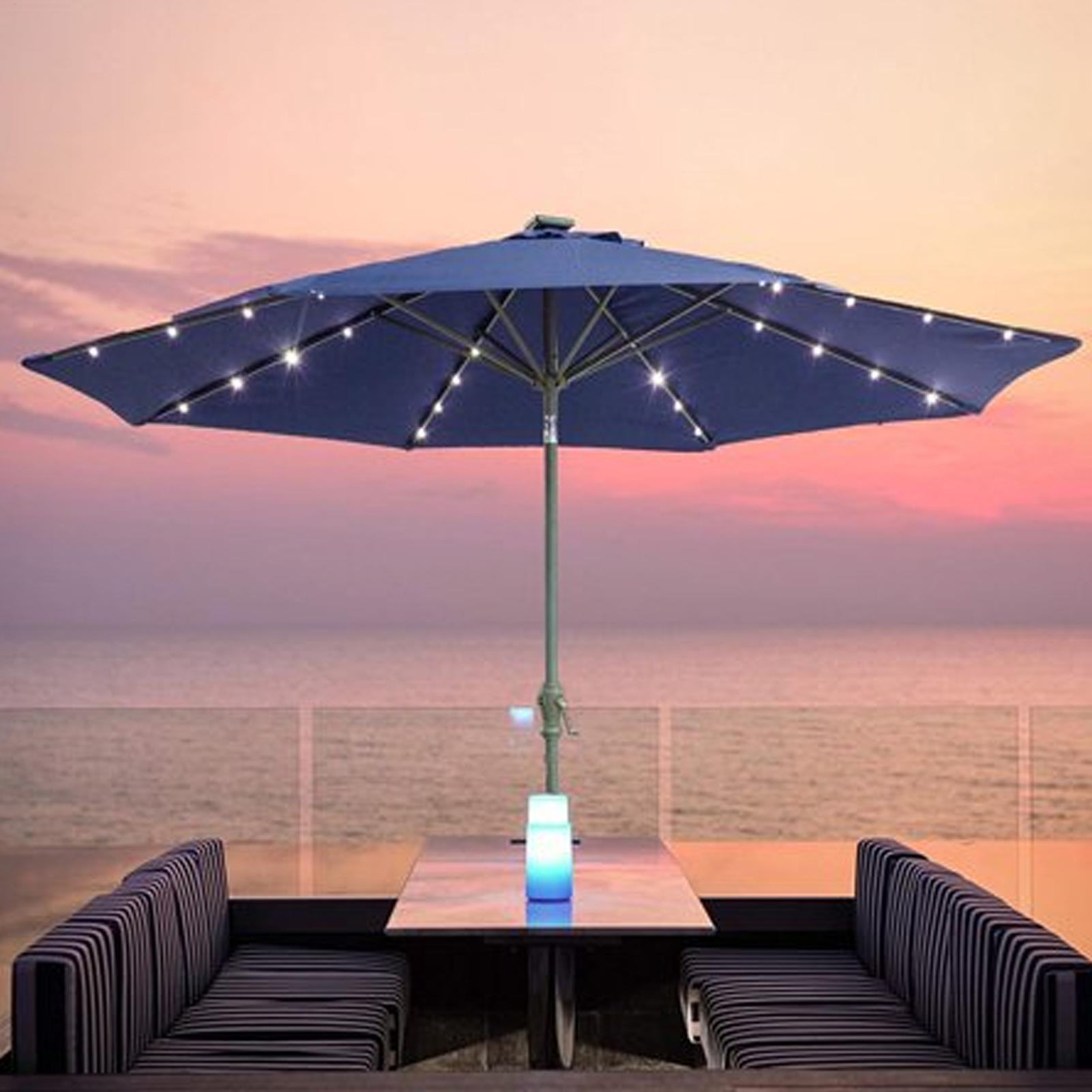 مصباح شمسي على شكل مظلة مع 104 - مراجعة Outdoor Power Outlet Solar وسعره