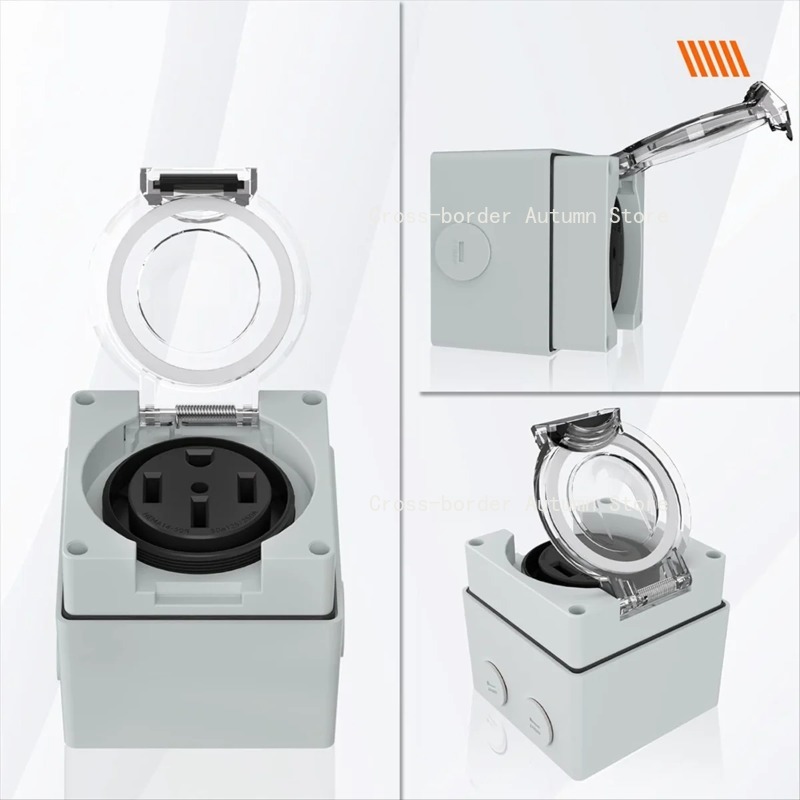 صندوق منفذ طاقة TFBC 50 أمبير، - مراجعة Outdoor Power Receptacle Box وسعره