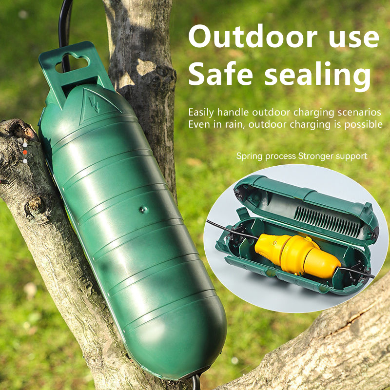 غطاء أمان سلك تمديد خارجي مع ص - مراجعة Outdoor Power Point Cover وسعره