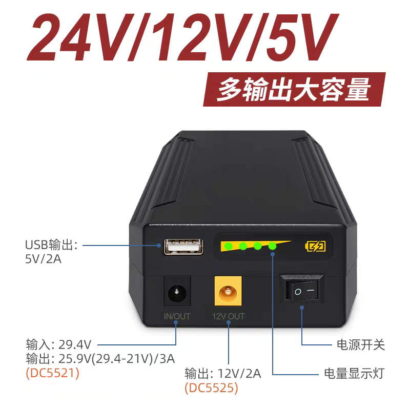 بطارية ليثيوم أيون USB للشاشة  - مراجعة Outdoor Power Vacuum وسعره