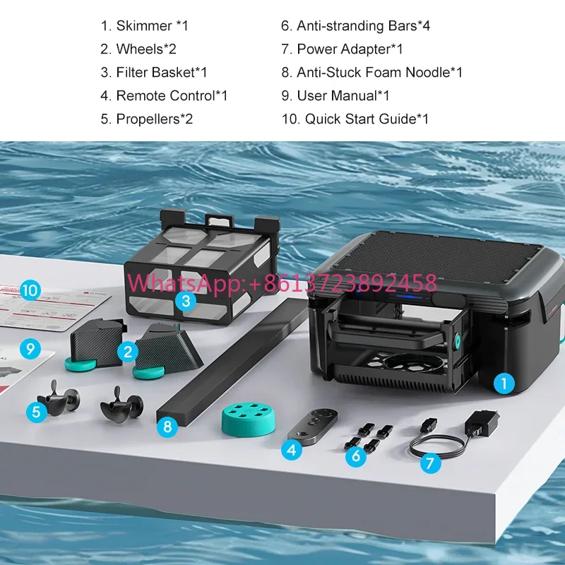روبوت تنظيف سطح المسبح الأوتوم - مراجعة Outdoor Power Vacuum وسعره