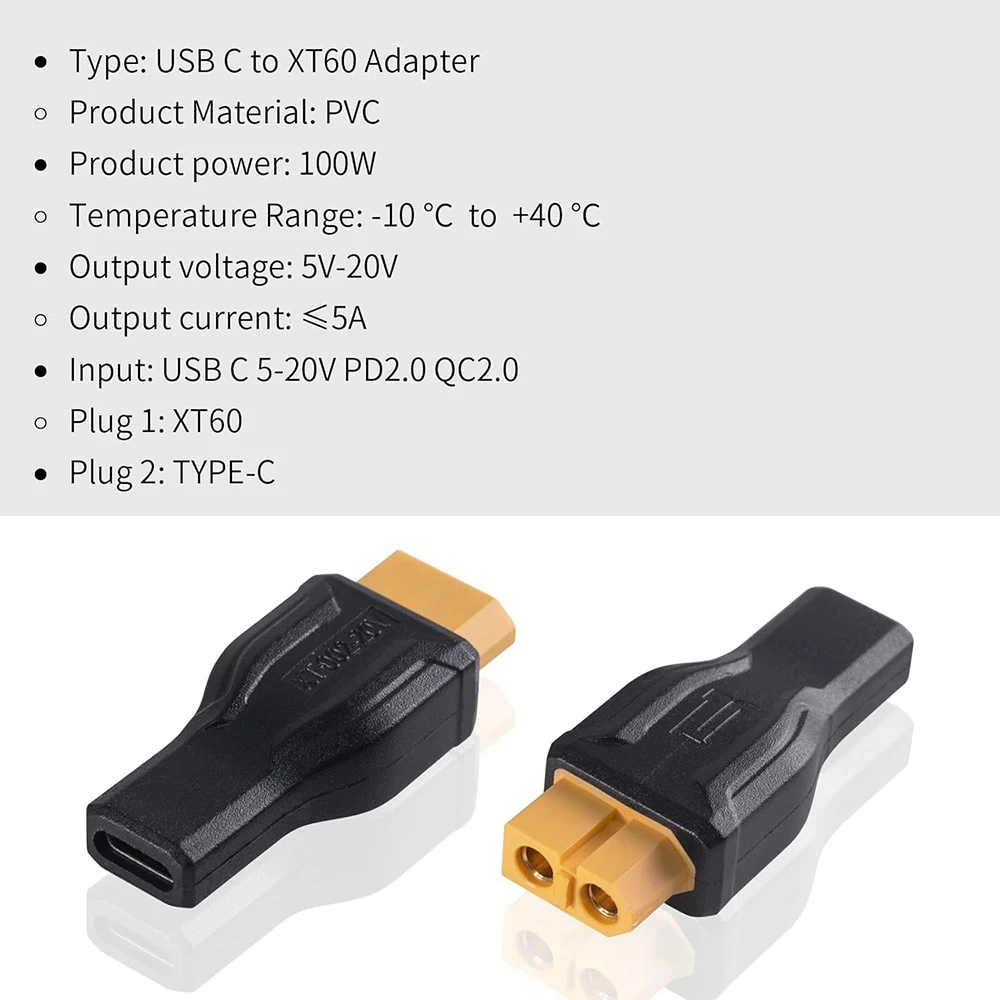 محول USB C إلى XT60 محول من ال - مراجعة Outdoor Power Adapter وسعره