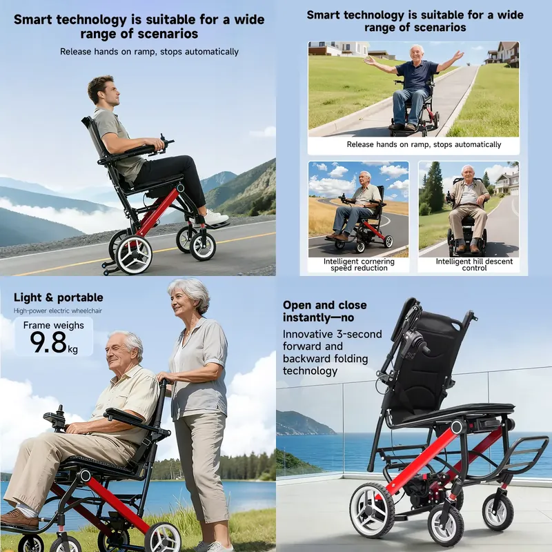 كرسي كهربائي قابل للطي وخفيف ا - مراجعة Outdoor Power Recliner وسعره