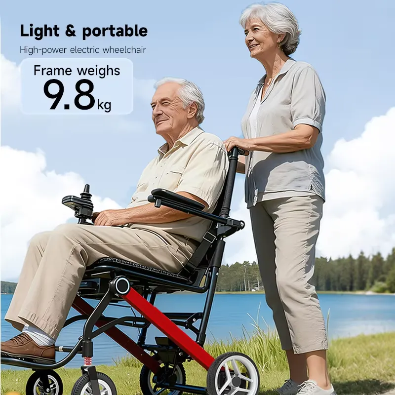 كرسي كهربائي قابل للطي وخفيف ا - مراجعة Outdoor Power Recliner وسعره