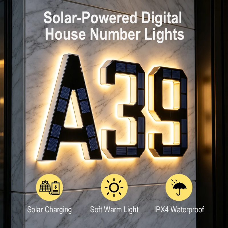 أضواء LED تعمل بالطاقة الشمسية - مراجعة Outdoor Power Number وسعره