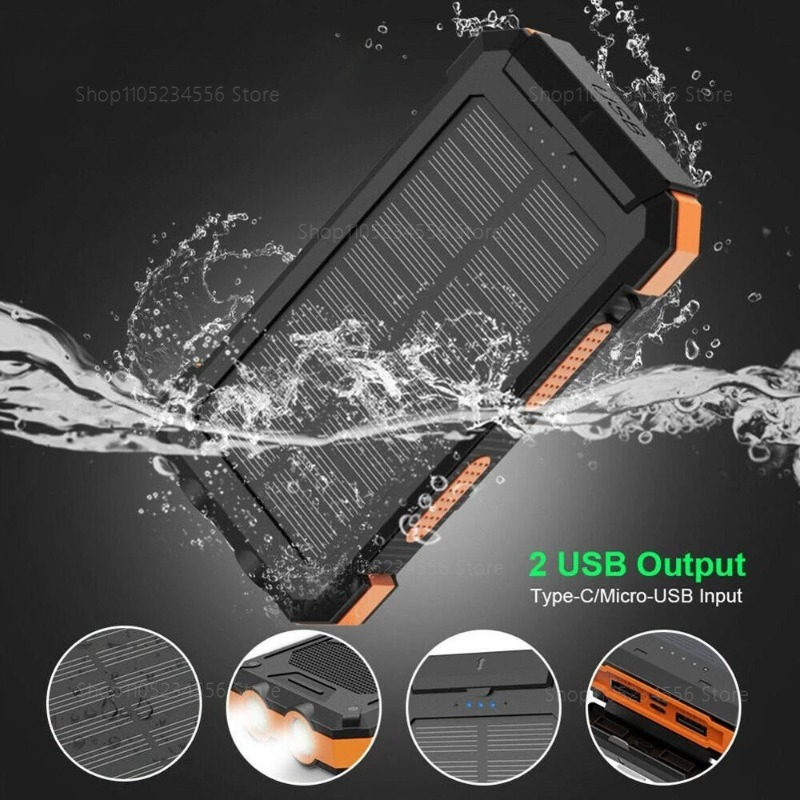 شاحن محمول يعمل بالطاقة الشمسي - مراجعة Outdoor Power Number وسعره