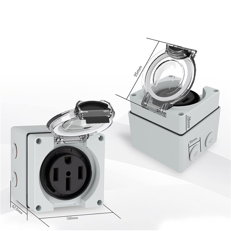 صندوق منافذ طاقة T21C 6X 50 أم - مراجعة Outdoor Power Receptacle Box وسعره