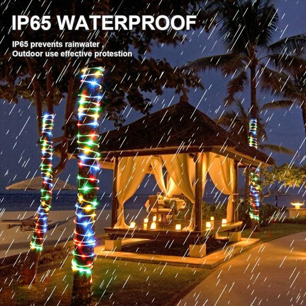 شريط إضاءة أنبوبي قوس قزح يعمل - مراجعة Outdoor Use Power Strip وسعره